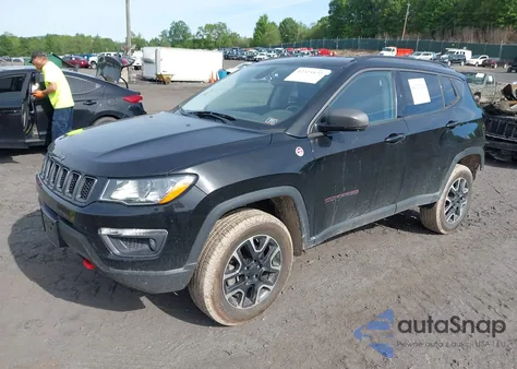 2020 Jeep Compass Trailhawk 4X4 из США, поврежденный, VIN 3C4NJDDB7LT195317